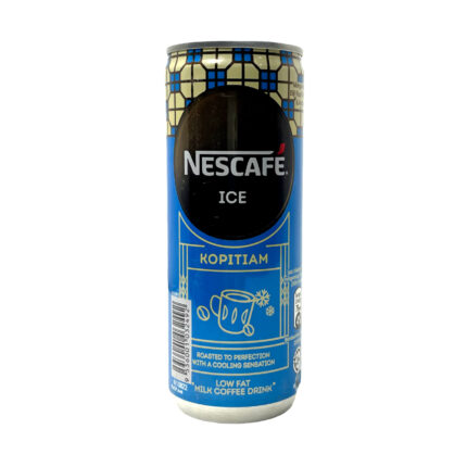 Nestle Nescafe Ice Kopitiam Low Fat Coffee Drink Tin 240Ml