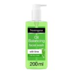 Neutrogena Oil Balancing Facial Wash With Lime For Oily Skin 200Ml