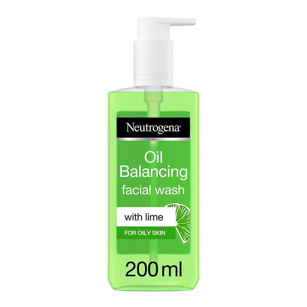 Neutrogena Oil Balancing Facial Wash With Lime For Oily Skin 200Ml Neutrogena Oil Balancing Facial Wash With Lime For Oily Skin 200Ml
