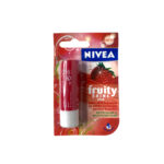 Nivea Fruity Shine Strawberry Lip Balm 4.8G