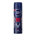 Nivea Men 48H Dry Impact Quick Dry Anti-Perspirant Deodorant Body Spray 150Ml