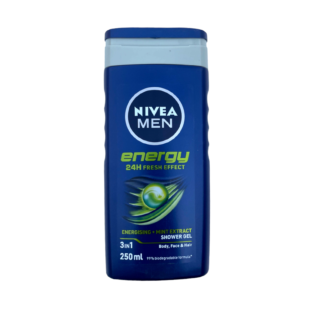 Nivea Men Energy Sshower Gel 3In1 250Ml Nivea Men Energy Sshower Gel 3In1 250Ml