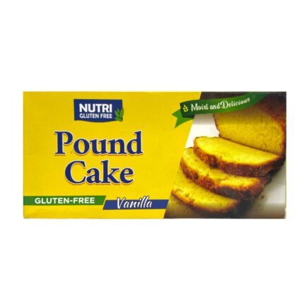 Nutri Pound Cake Vanilla Gluten Free 200G