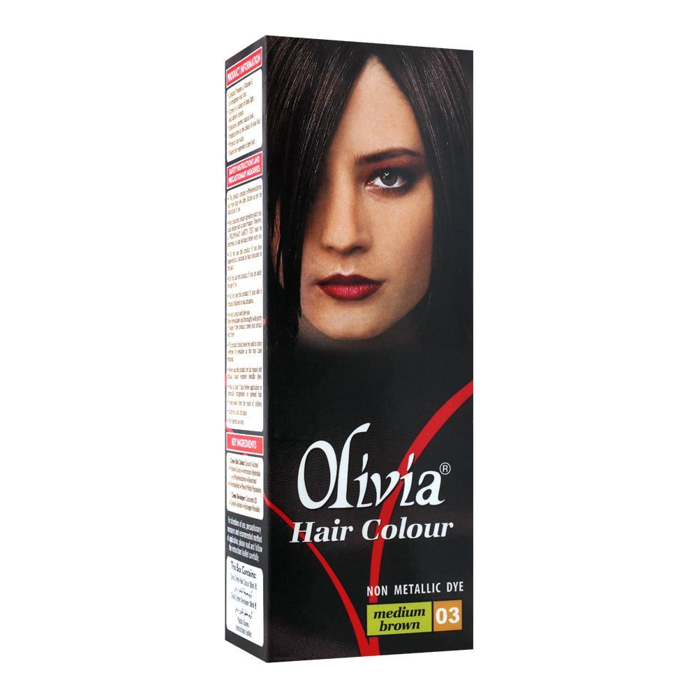 Olivia Hair Colour 03 Medium Brown Olivia Hair Colour 03 Medium Brown