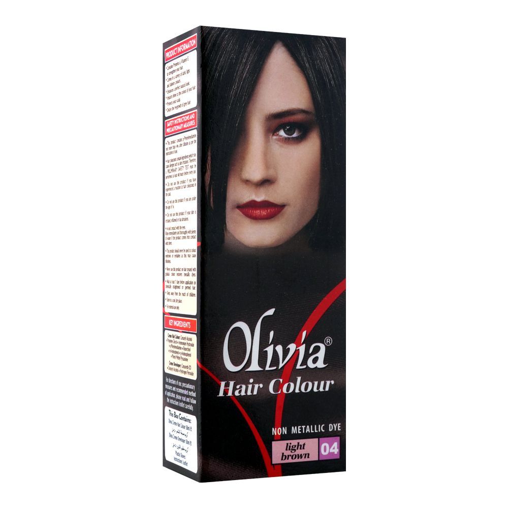 Olivia Hair Colour 04 Light Brown Olivia Hair Colour 04 Light Brown