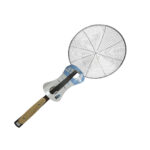 Pakora Jali Stainless Steel Wood Handle 17Cm
