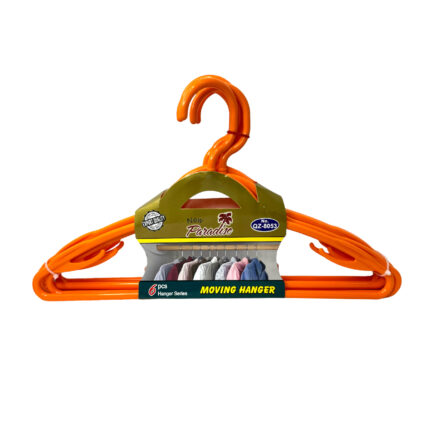 Paradise Cloth Hanger Orange Color 6P