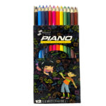 Piano Premium Colour Pencils 12Pcs (4158)