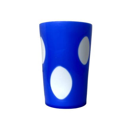 Plastic Glass Blue 1P