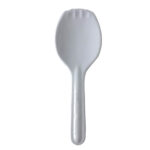 Plastic Rice Spoon White (0712)