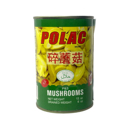 Polac Mushroom Slice Tin 380G