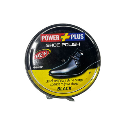 Power Plus Black Shoe Polish 44Ml