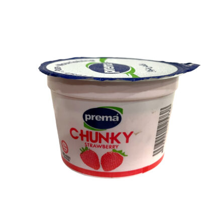 Prema Flavoured Yogurt Chunky Strawberry 90G