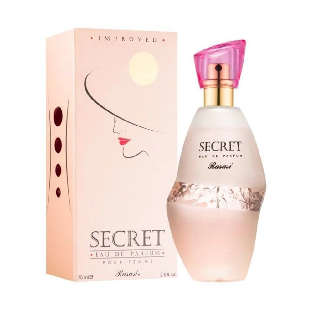 Rasasi Secret Pour Femme Eau De Parfum Fragrance For Women 75Ml Rasasi Secret Pour Femme Eau De Parfum Fragrance For Women 75Ml