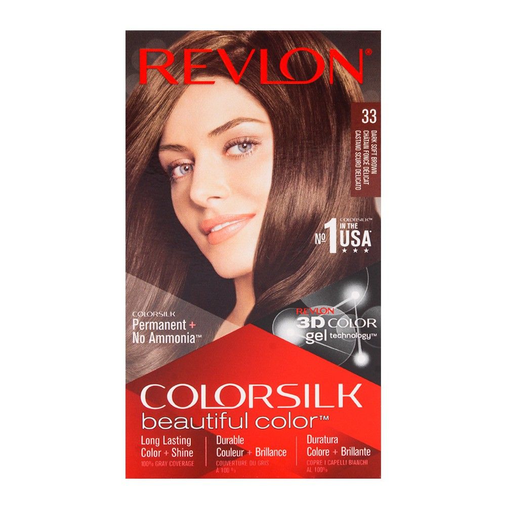 Revlon Colorsilk Dark Soft Brown Hair Color 33 Revlon Colorsilk Dark Soft Brown Hair Color 33