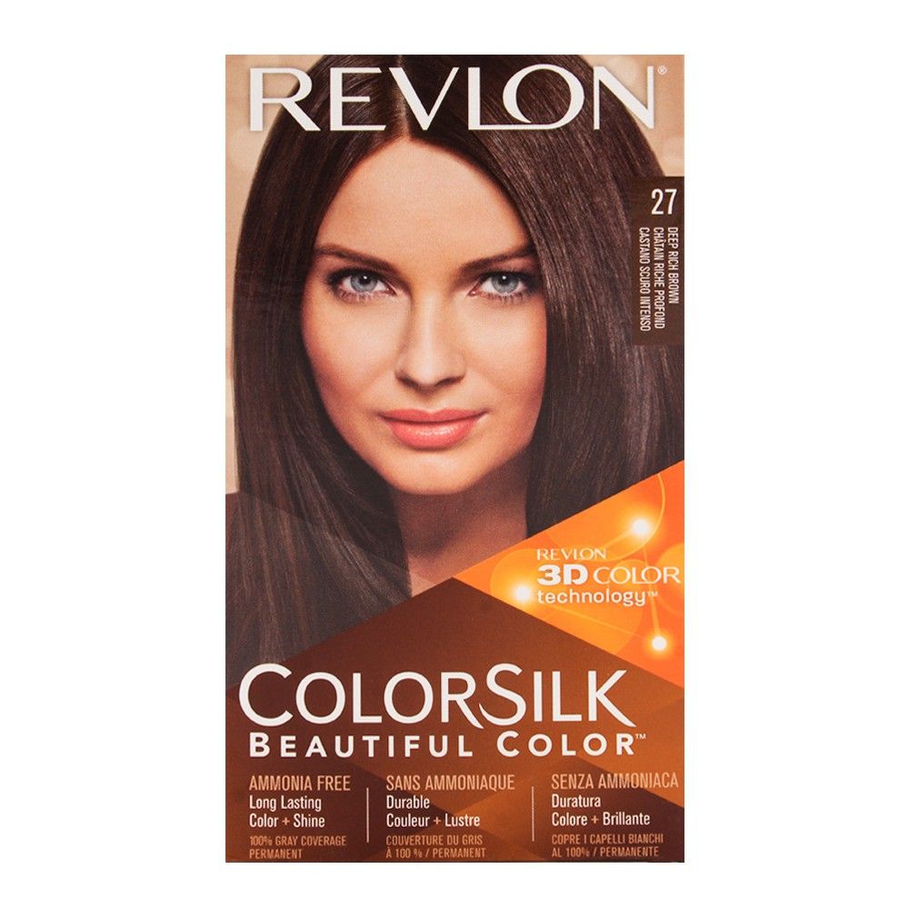 Revlon Colorsilk Deep Rich Brown Hair Color 27 Revlon Colorsilk Deep Rich Brown Hair Color 27