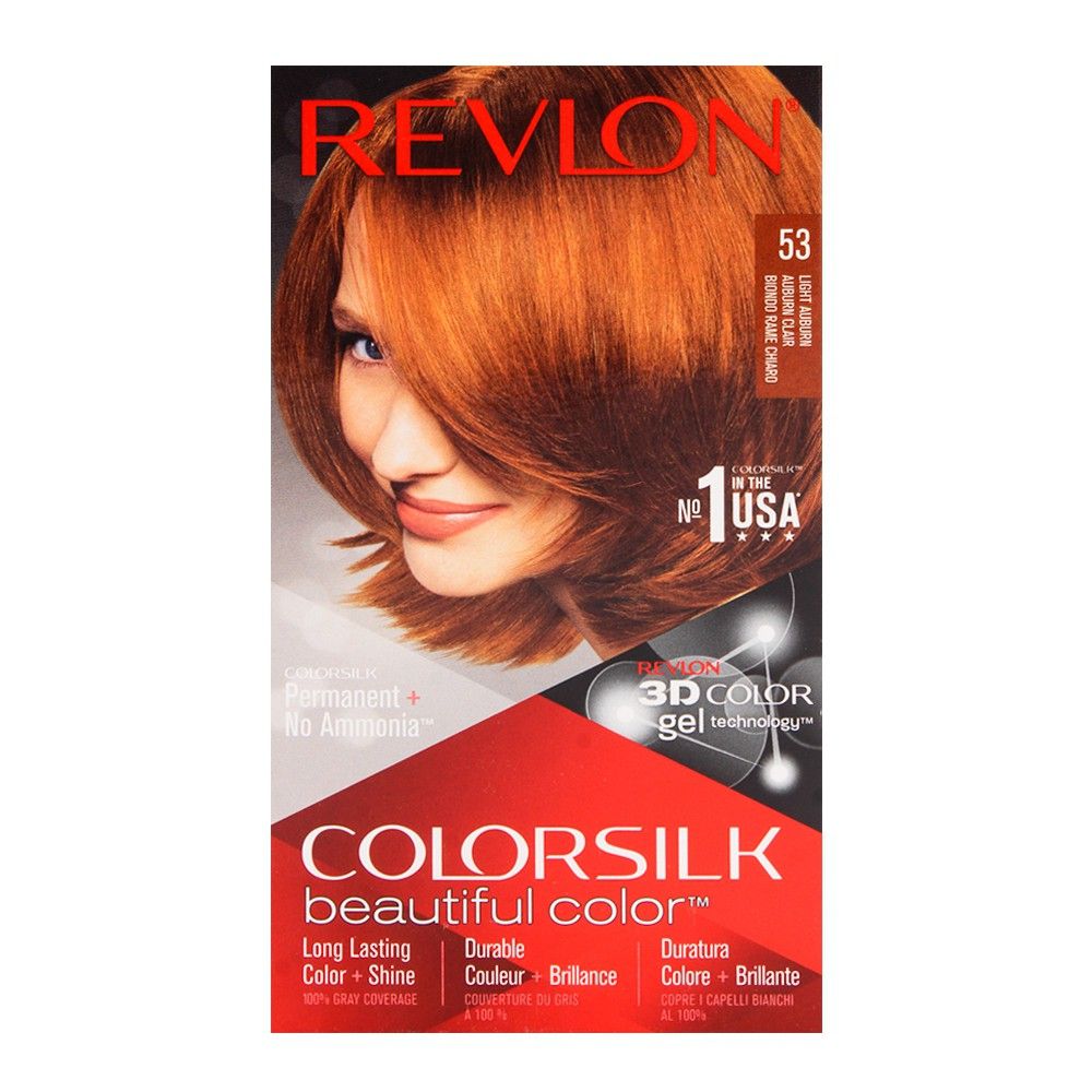 Revlon Colorsilk Light Auburnhair Color 53 Revlon Colorsilk Light Auburnhair Color 53