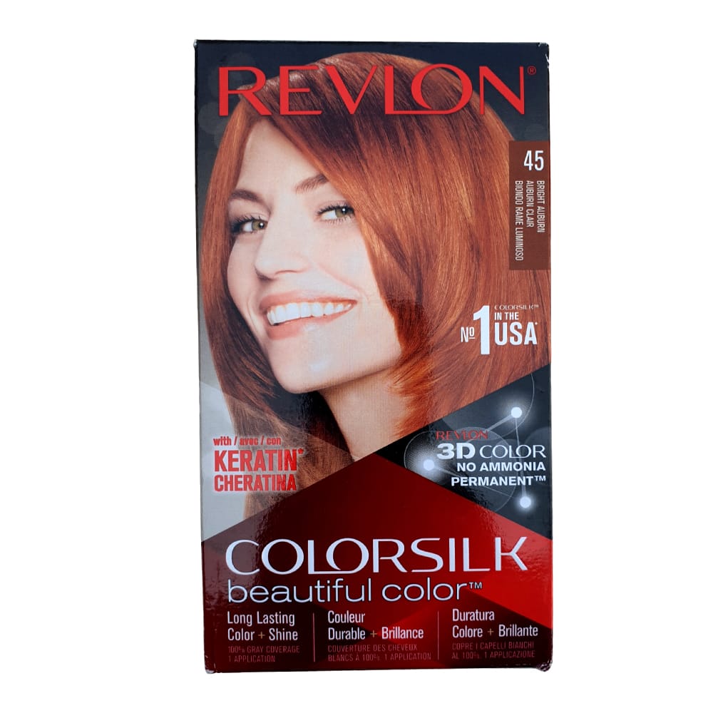Revlon Hair Color Bright Auburn 45 Revlon Hair Color Bright Auburn 45