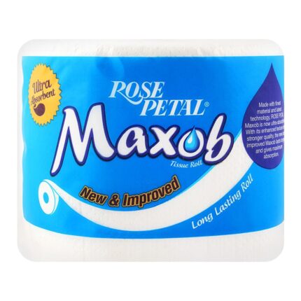 Rose Petal Maxob Toilet Tissue Roll Single