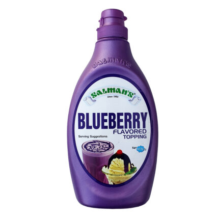 Salmans Blueberry Flavored Topping 623G