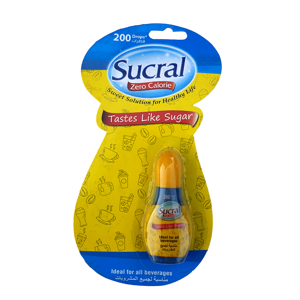 Sucral Zero Calorie Drops 200 Drops 10Ml Sucral Zero Calorie Drops 200 Drops 10Ml