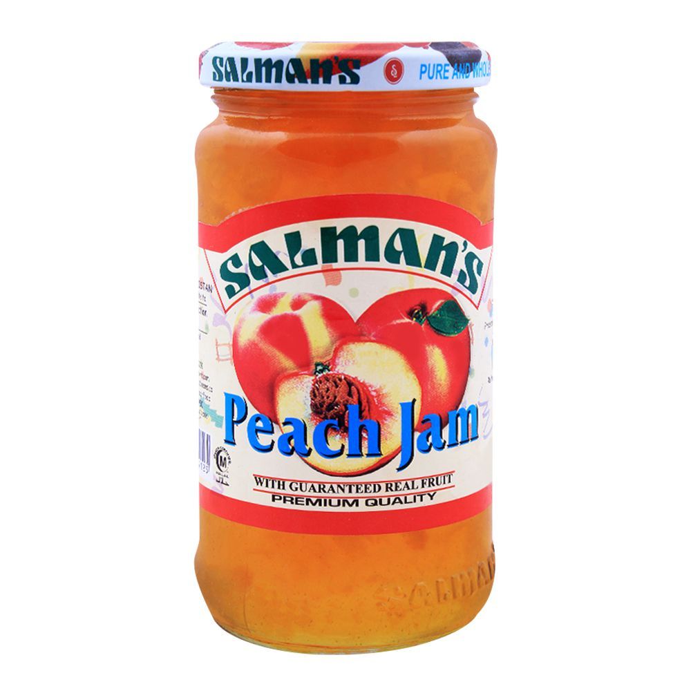 Salmans Peach Jam 450G Salmans Peach Jam 450G