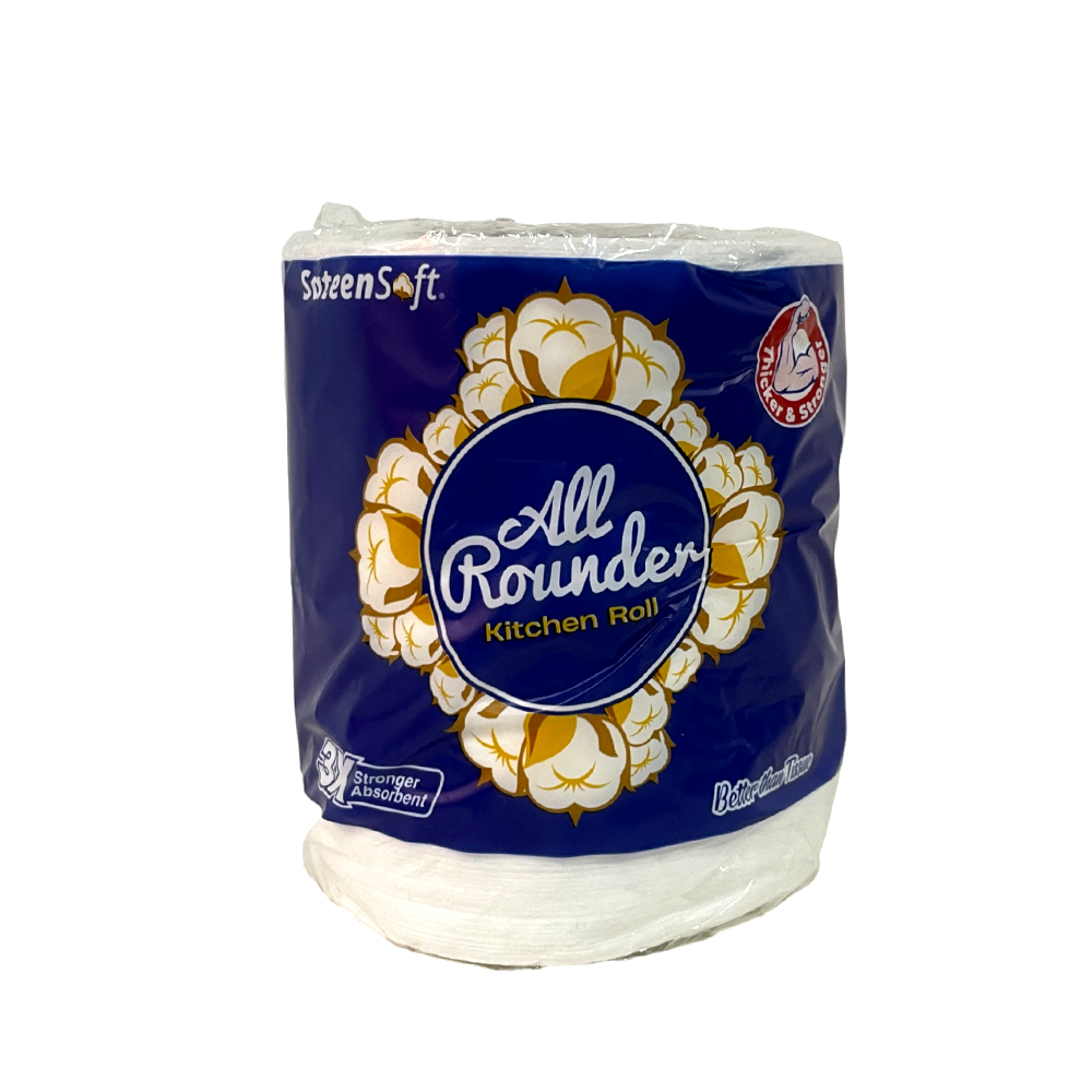 Sateen Soft All Rounder Kitchen Roll Sateen Soft All Rounder Kitchen Roll