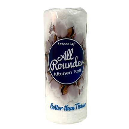 Sateen Soft All Rounder Kitchen Roll Large