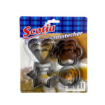 Scotia Biscuit & Cookies Cutter 12P