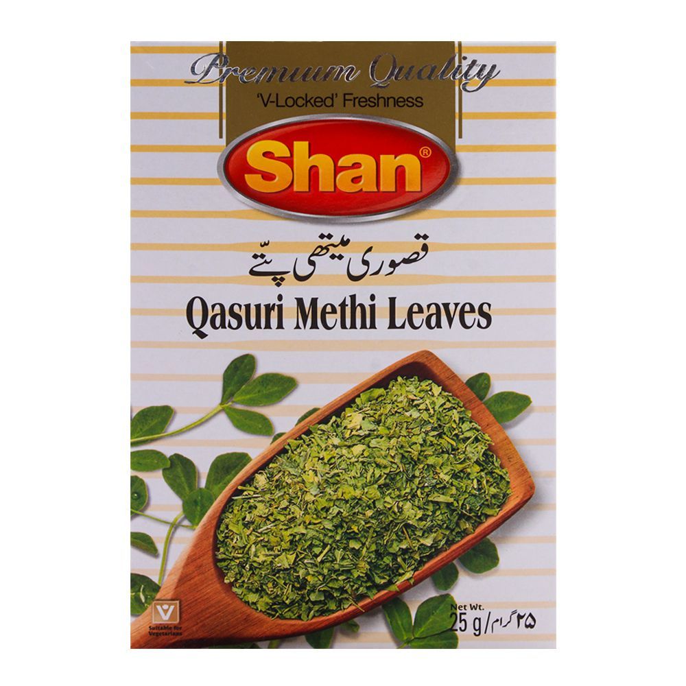 Shan Qasuri Methi Leaves 25gm Shan Qasuri Methi Leaves 25gm