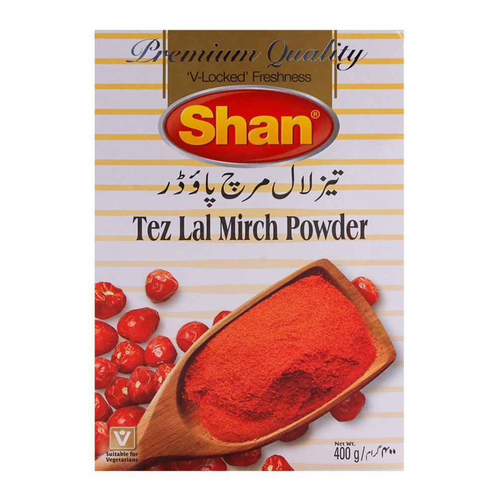 Shan Tez Lal Mirch Powder 360Gm Shan Tez Lal Mirch Powder 360Gm