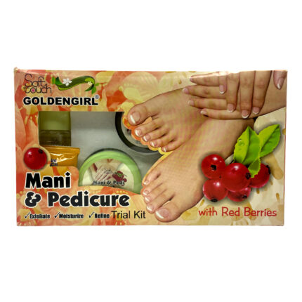 Soft Touch Face Mani & Pedicure With Red Berries Trial Kit