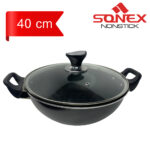 Sonex Cooking Wok With Lid 40Cm (50147)