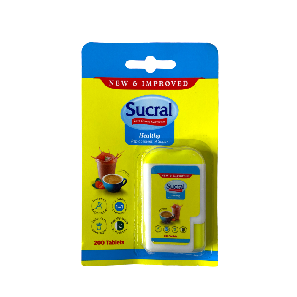 Sucral Tablet Zero Calorie Sweetener 200-Pack Sucral Tablet Zero Calorie Sweetener 200-Pack