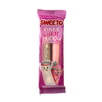 Sweeto Pink & White Buddy Marshmallows 23G