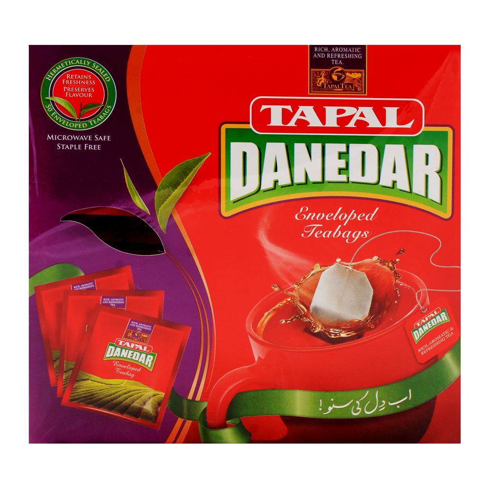 Tapal Danedar Tea Enveloped Tea Bags 50-Pack Tapal Danedar Tea Enveloped Tea Bags 50-Pack