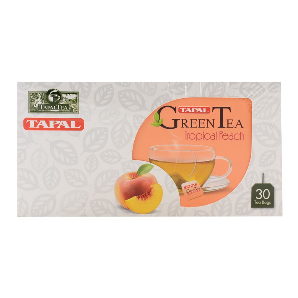 Tapal Tropical Peach Green Tea Bags 30-Pack Tapal Tropical Peach Green Tea Bags 30-Pack