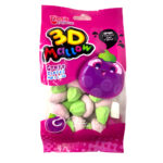 Tians Mallow Pouch 3D Grapes 100G