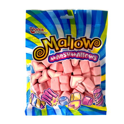 Tians Mallow Pouch Heart & Twiddle 100G