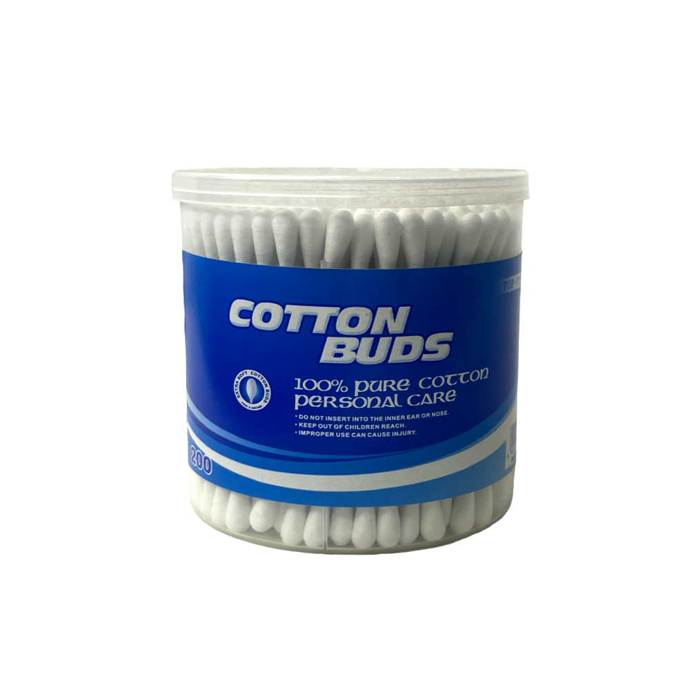 Top Tips Cotton Buds Wooden 250Pcs Top Tips Cotton Buds Wooden 250Pcs