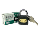 Tri-Circle Iron Pad Lock 32Mm
