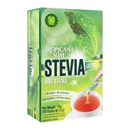 Tropicana Slim Zero Calorie Stevia Diet Sticks 5-Pack