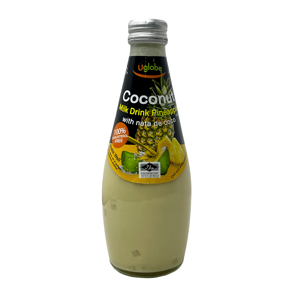 Uglobe Coconut Milk Drink Pineapple Flavour 290Ml Uglobe Coconut Milk Drink Pineapple Flavour 290Ml