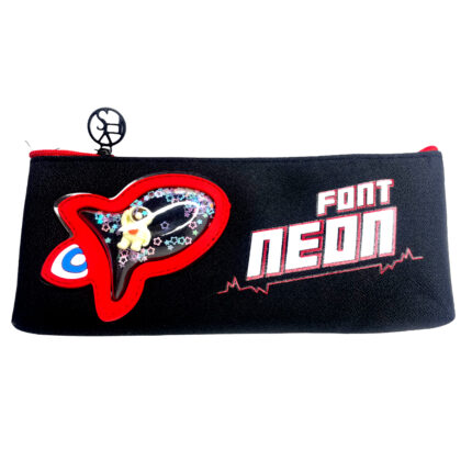 Xmqi Font Neon Pencil Pouch (H-500)