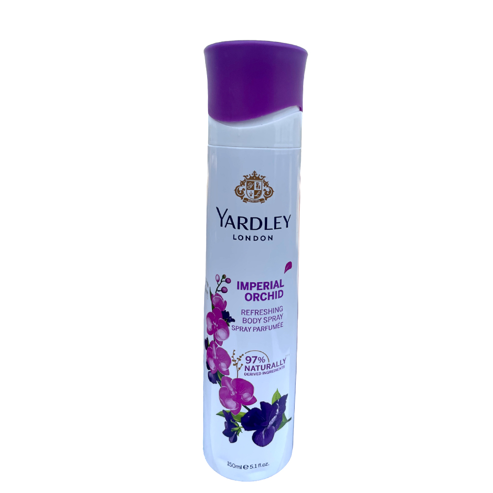 Yardley London Body Spray Imperia Orchid 150Ml Yardley London Body Spray Imperia Orchid 150Ml