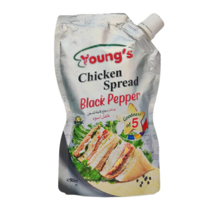 Youngs Chicken Spread Black Pepper 500Ml