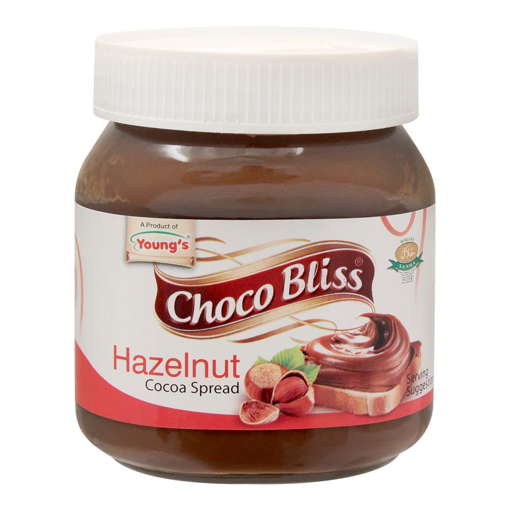 Youngs Choco Bliss Hazelnut Cocoa Spread 350G Youngs Choco Bliss Hazelnut Cocoa Spread 350G