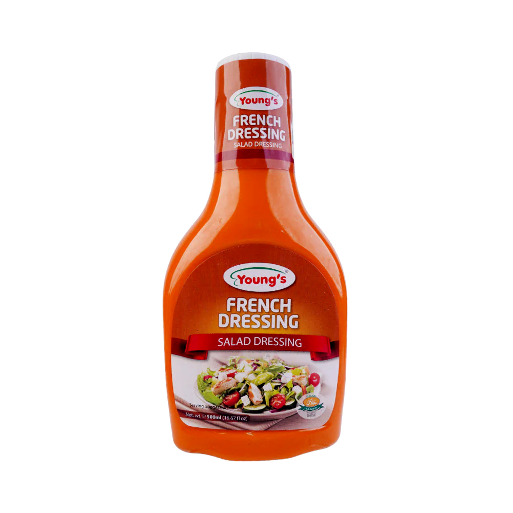 Youngs French Dressing Salad Dressing 500Ml Youngs French Dressing Salad Dressing 500Ml