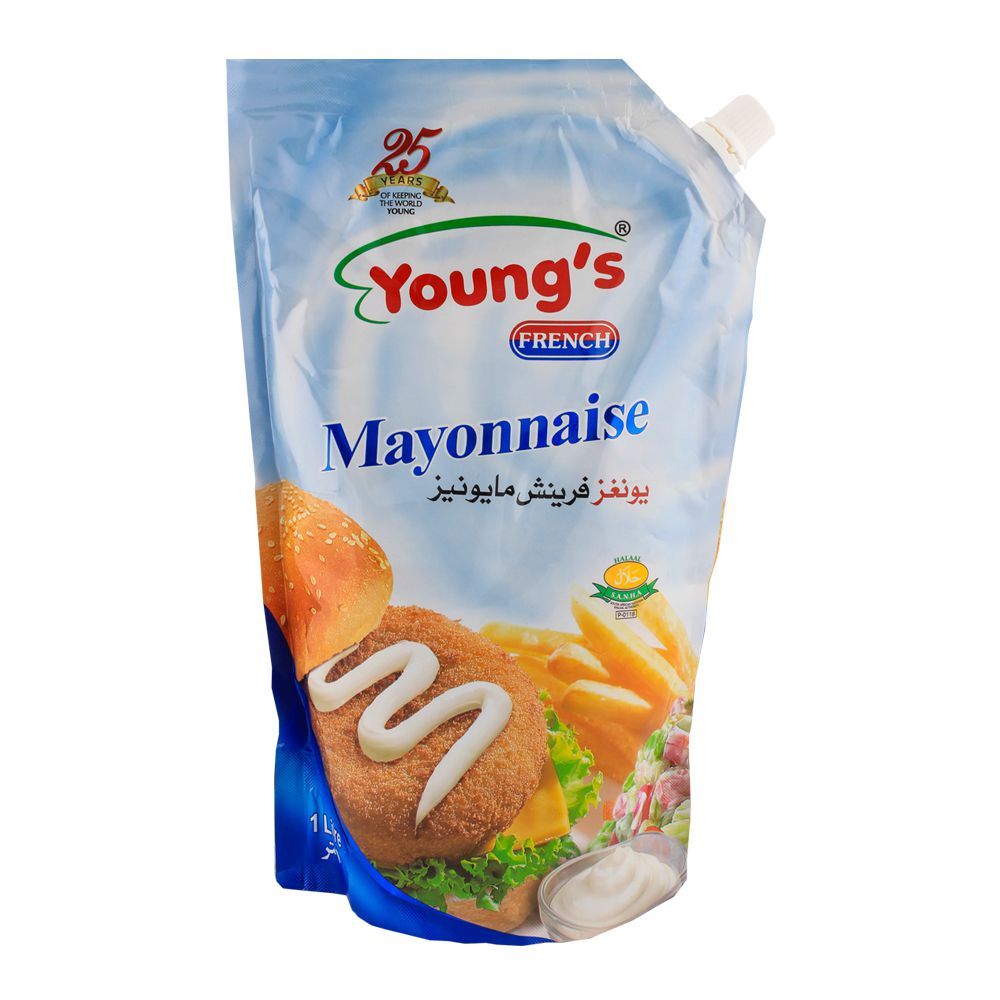 Youngs Mayonnaise 1Kg Pouch Youngs Mayonnaise 1Kg Pouch