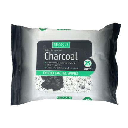 Beauty Formulas Charcoal Make Up Remover Wipes 25 Sheets